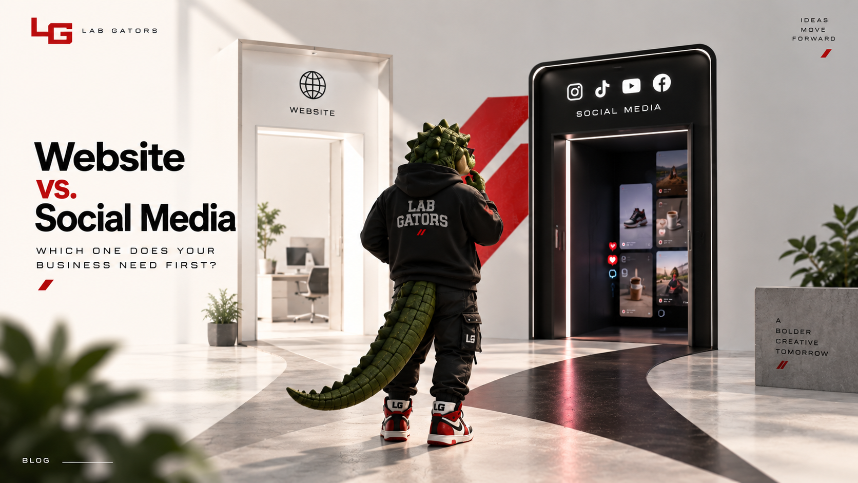 Website vs. Social Media: Which One Does Your Business Need First?